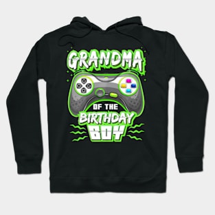 Grandma of the Birthday Video Hoodie